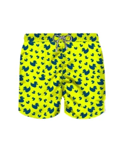 MC2 Saint Barth Man Smooth Swim Shorts With Print