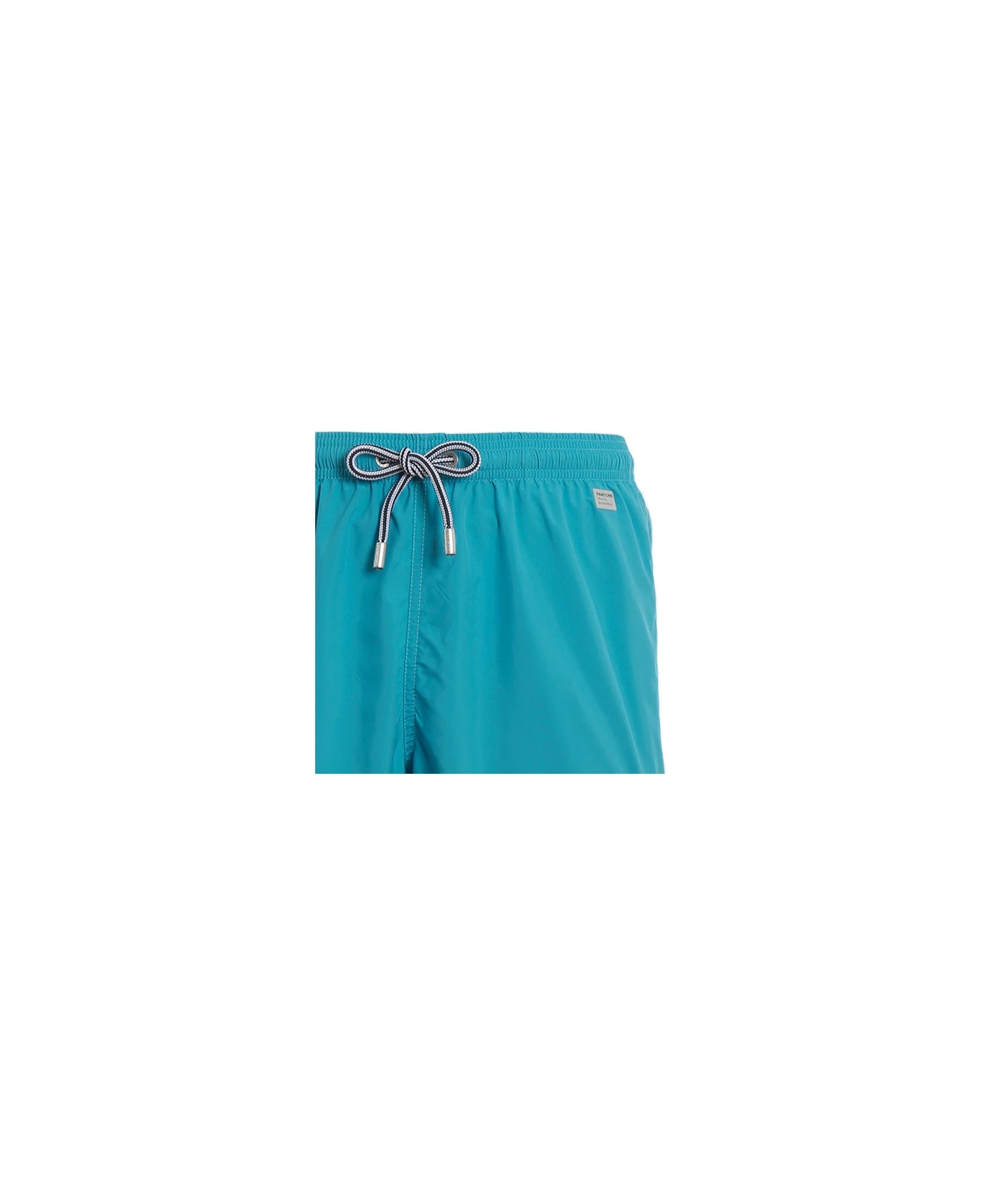 MC2 Saint Barth Man Teal Swim Shorts | Pantone Special Edition - Image 3