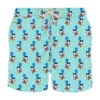 MC2 Saint Barth Man Light Fabric Swim Shorts With Padel Mickey Mouse Print | Disney© Special Edition