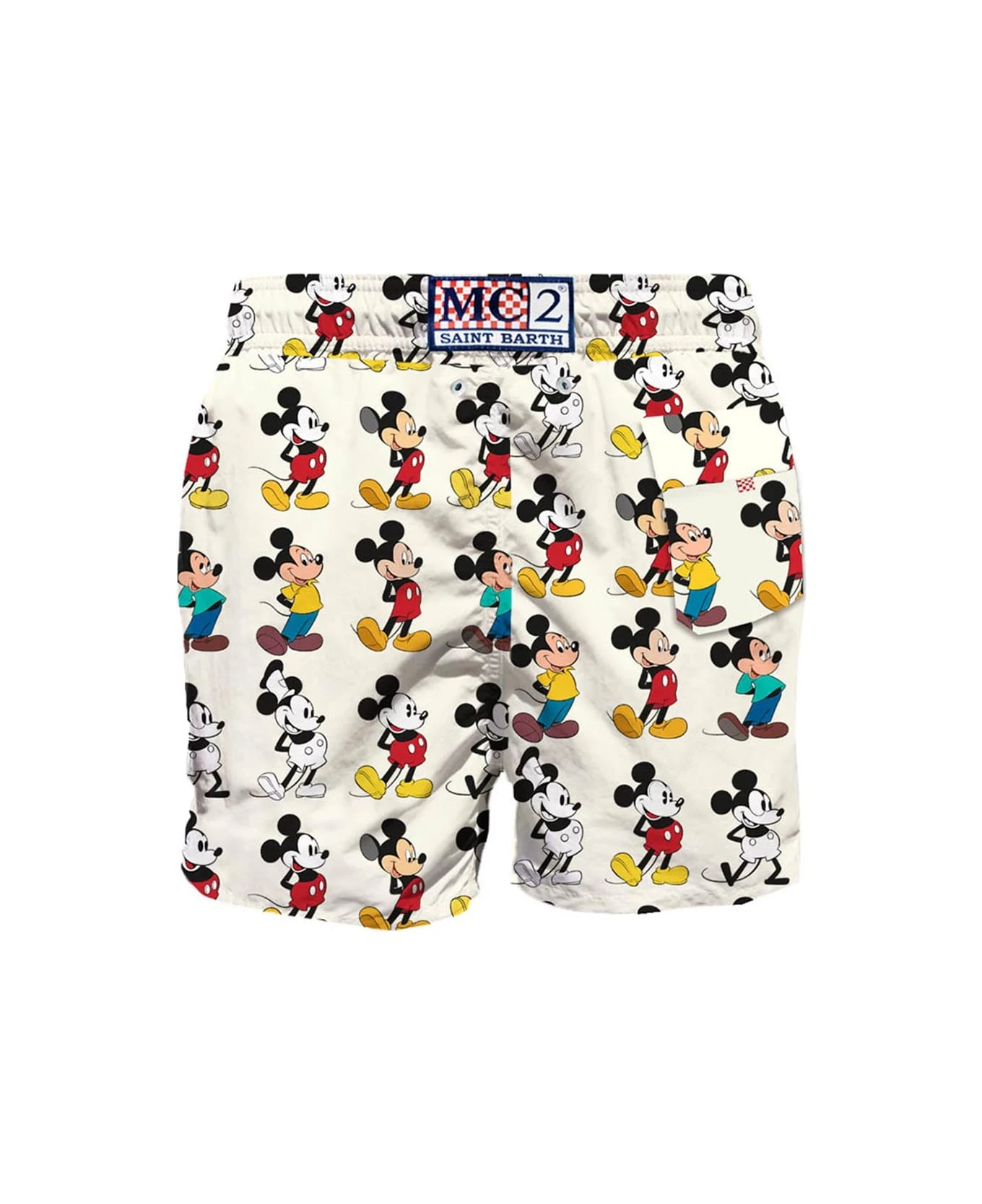 MC2 Saint Barth Man Classic Swim Shorts With Mickey Mouse Print | ©disney Special Edition - Image 2