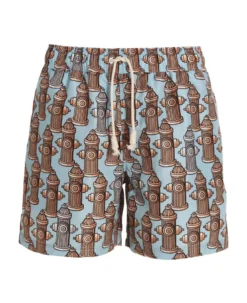 Palm Angels 'fire Hydrant' Swim Shorts