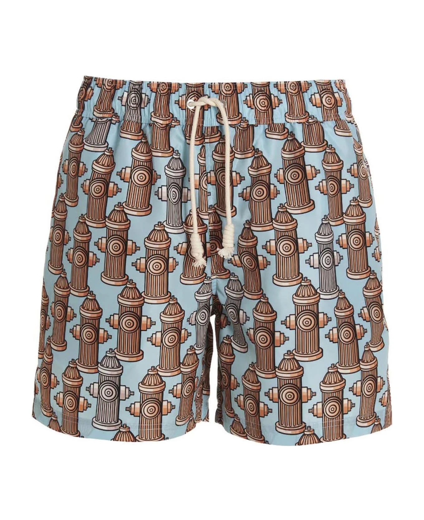 Palm Angels 'fire Hydrant' Swim Shorts