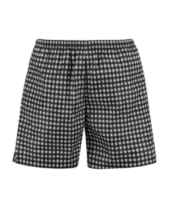 Prada Checked Swim Shorts