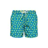 MC2 Saint Barth Light Fabric Man Swim Shorts Crabs Print