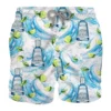 MC2 Saint Barth Man Classic Swim Shorts With Gin Mare Print | Gin Mare Special Edition