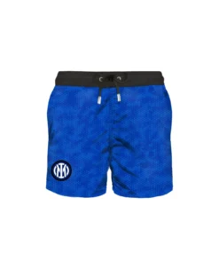 MC2 Saint Barth Inter Print Light Fabric Swim Shorts | Inter Special Edition