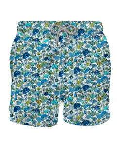 MC2 Saint Barth Man Classic Swim Shorts With Mushroom Print | Liberty Special Edition