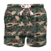 MC2 Saint Barth Man Swim Shorts With Camouflage Bandanna Print