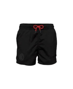 MC2 Saint Barth Man Classic Swim Shorts With Milan Logo | Milan Special Edition