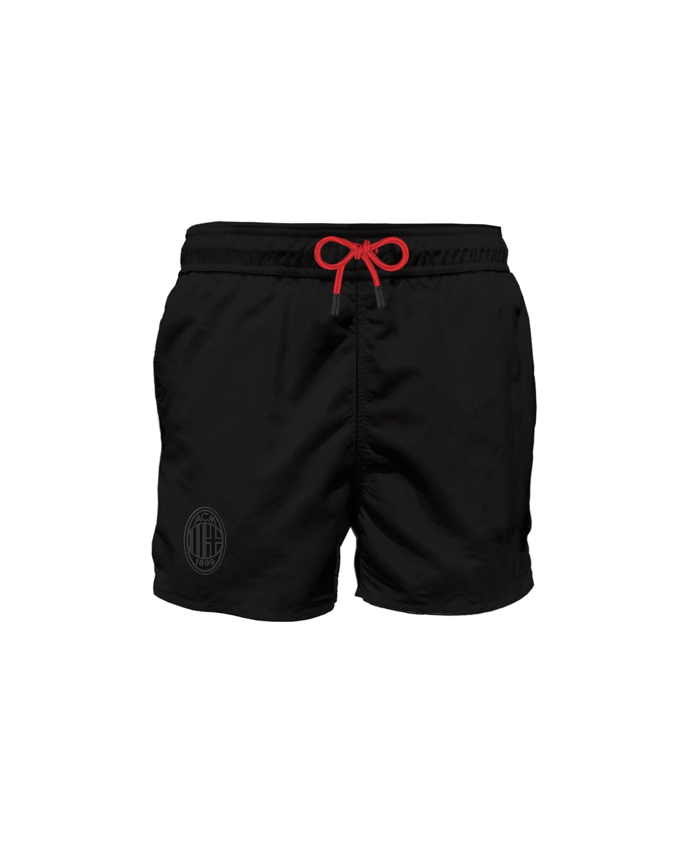 MC2 Saint Barth Man Classic Swim Shorts With Milan Logo | Milan Special Edition