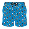 MC2 Saint Barth Man Light Fabric Swim Shorts With Michey Mouse Print | Disney© Special Edition