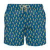 MC2 Saint Barth Man Light Fabric Swim Shorts With Skater Bart Print | The Simpsons Special Edition