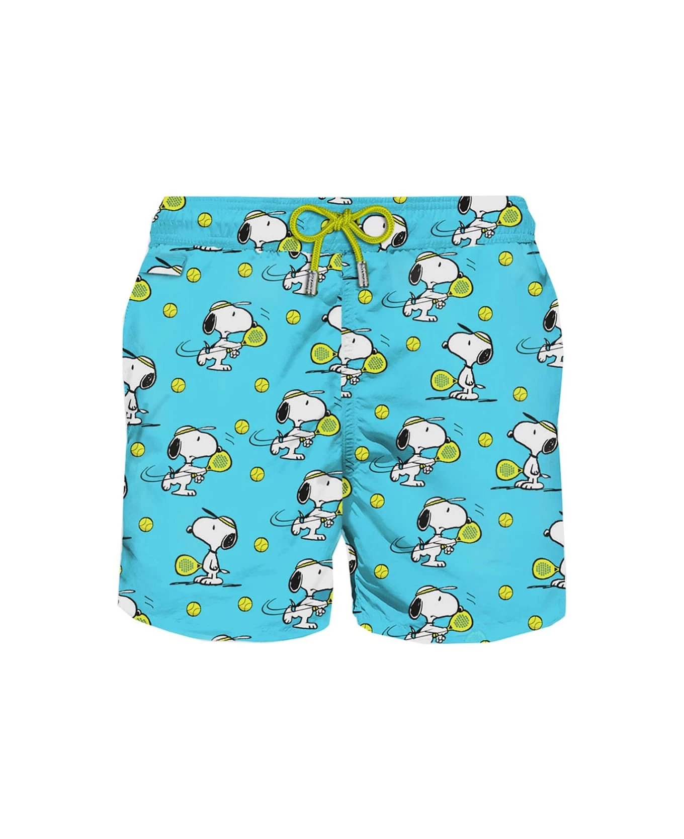 MC2 Saint Barth Man Swim Shorts With Snoopy Print | Snoopy - Peanuts Special Edition
