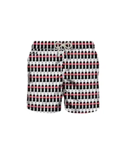 MC2 Saint Barth Man Light Fabric Swim Shorts With Coca-cola Print | Coca-cola® Special Edition