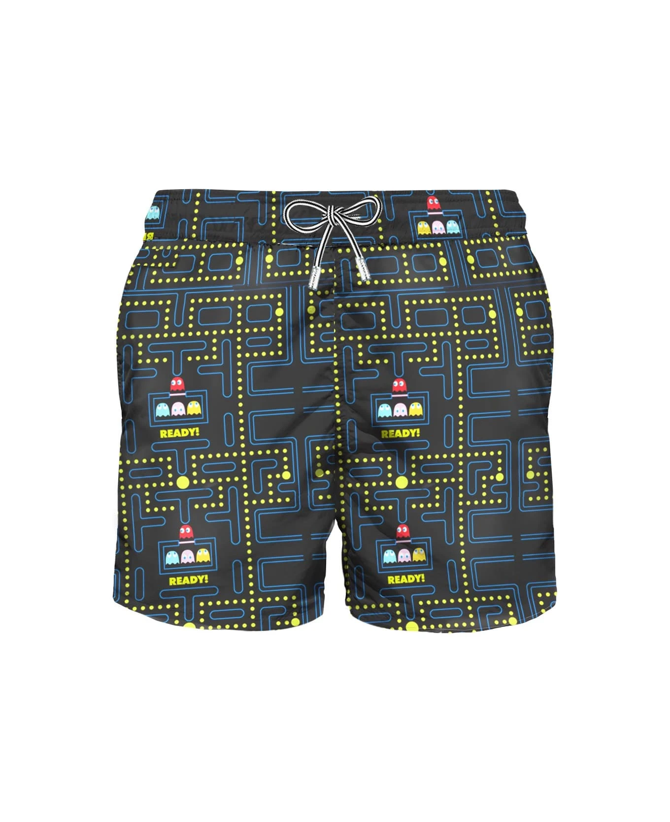 MC2 Saint Barth Man Swim Shorts With Pac-man Print