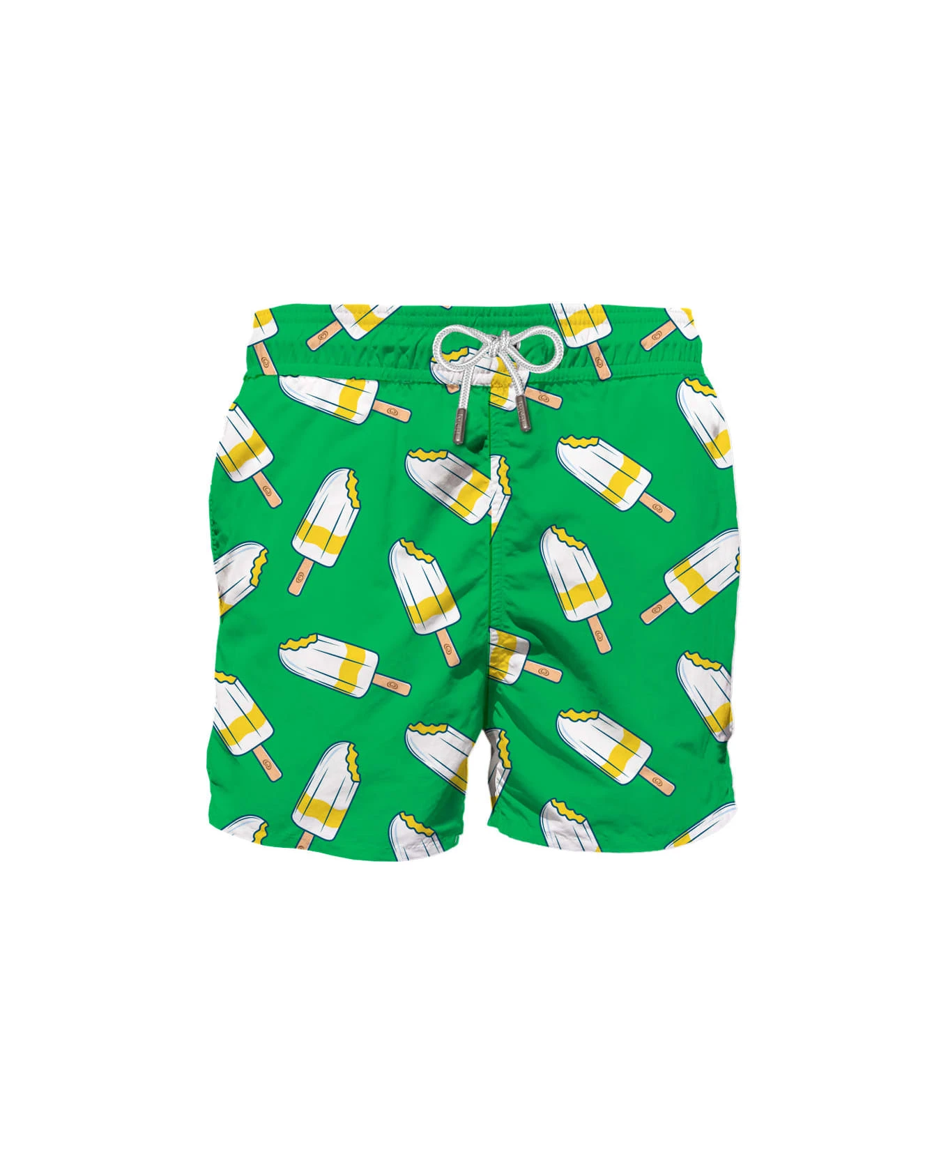 MC2 Saint Barth Man Classic Swim Shorts With Lemonissimo Print | Algida® Special Edition