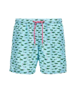 MC2 Saint Barth Swimmer Turtles Swim Shorts