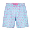 MC2 Saint Barth Man Light Fabric Comfort Swim Shorts With Crabs Print