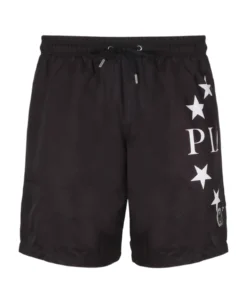 PHILIPP PLEIN Stars Swim Trunk