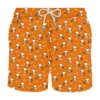 MC2 Saint Barth Man Light Fabric Swim Shorts With Tennis Snoopy Print | Snoopy - Peanuts Special Edition
