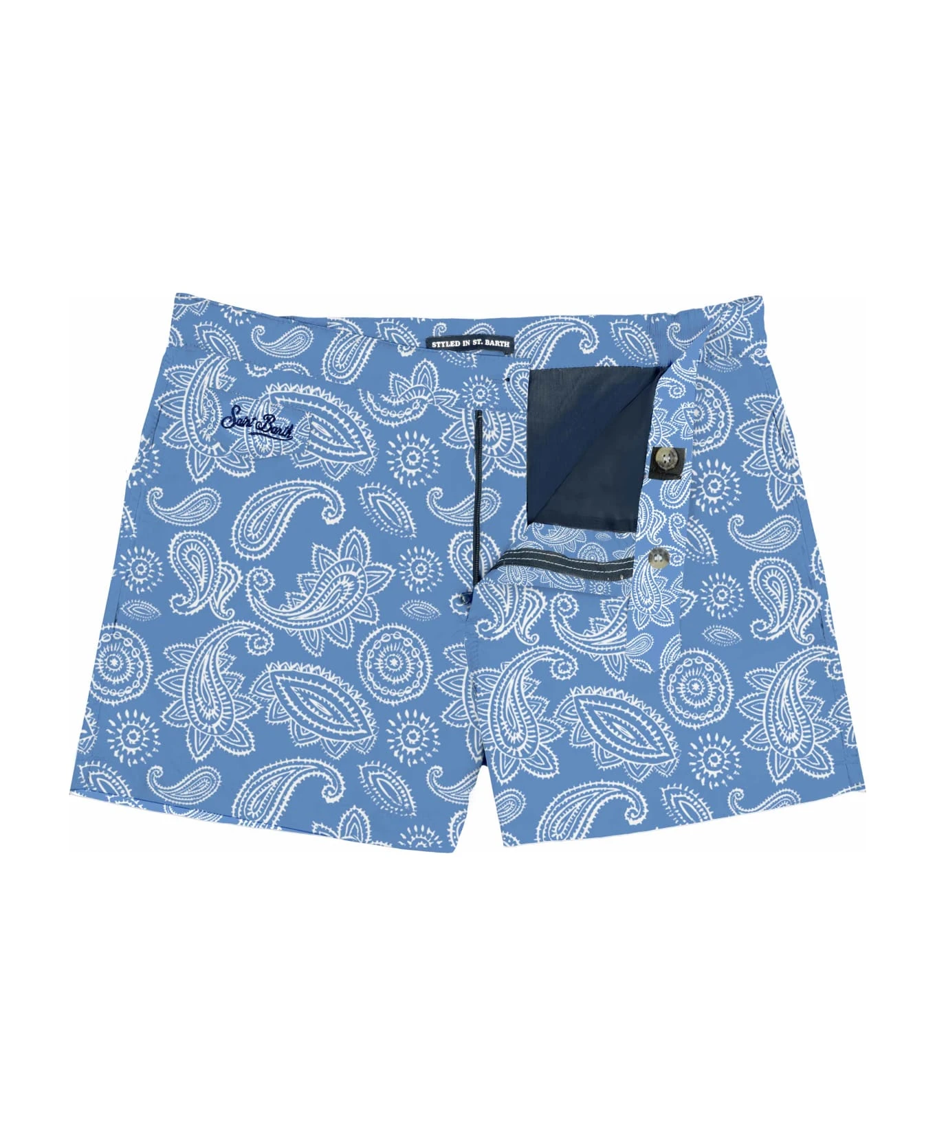 MC2 Saint Barth Paisley Swim Shorts Print