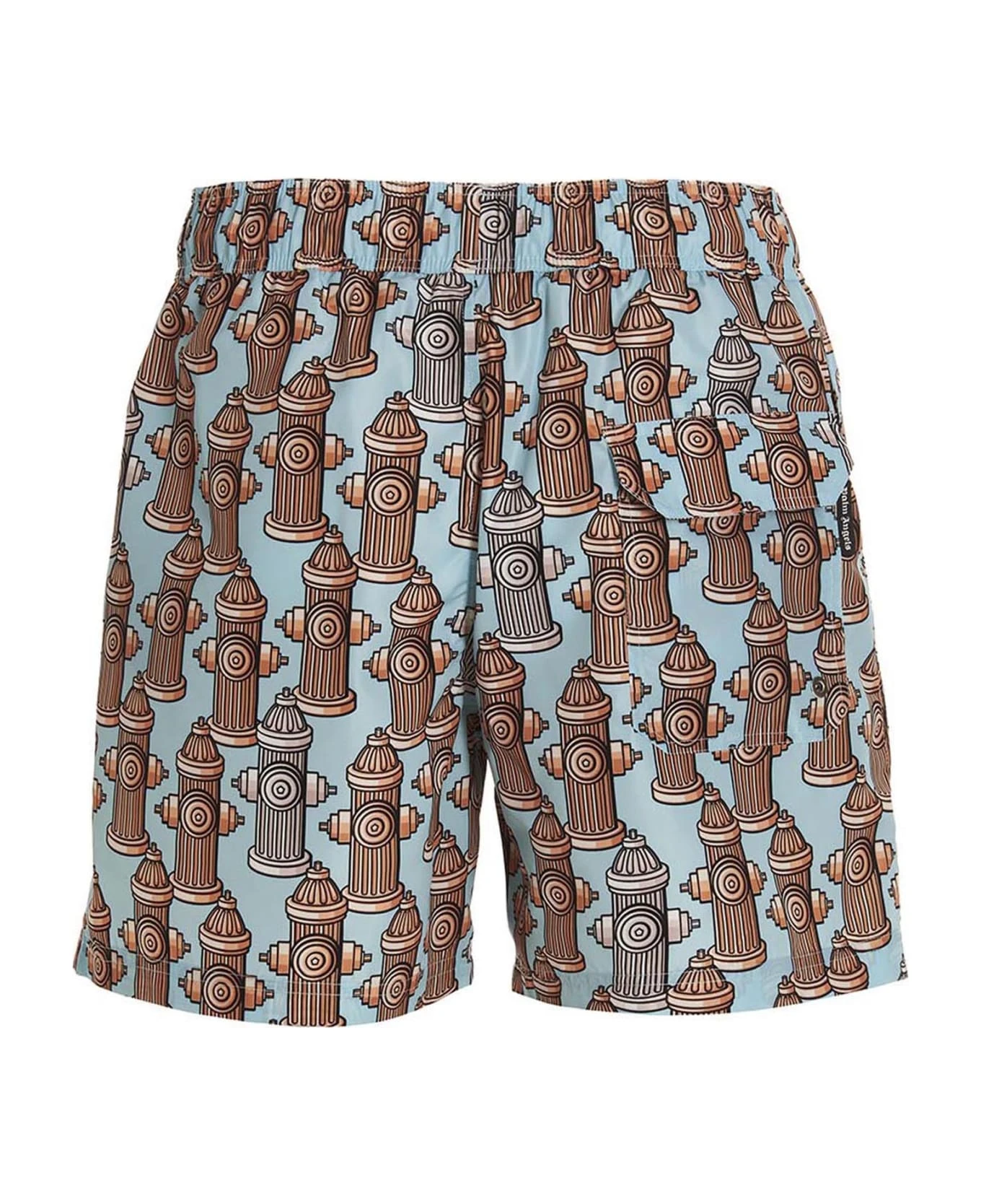 Palm Angels 'fire Hydrant' Swim Shorts - Image 2