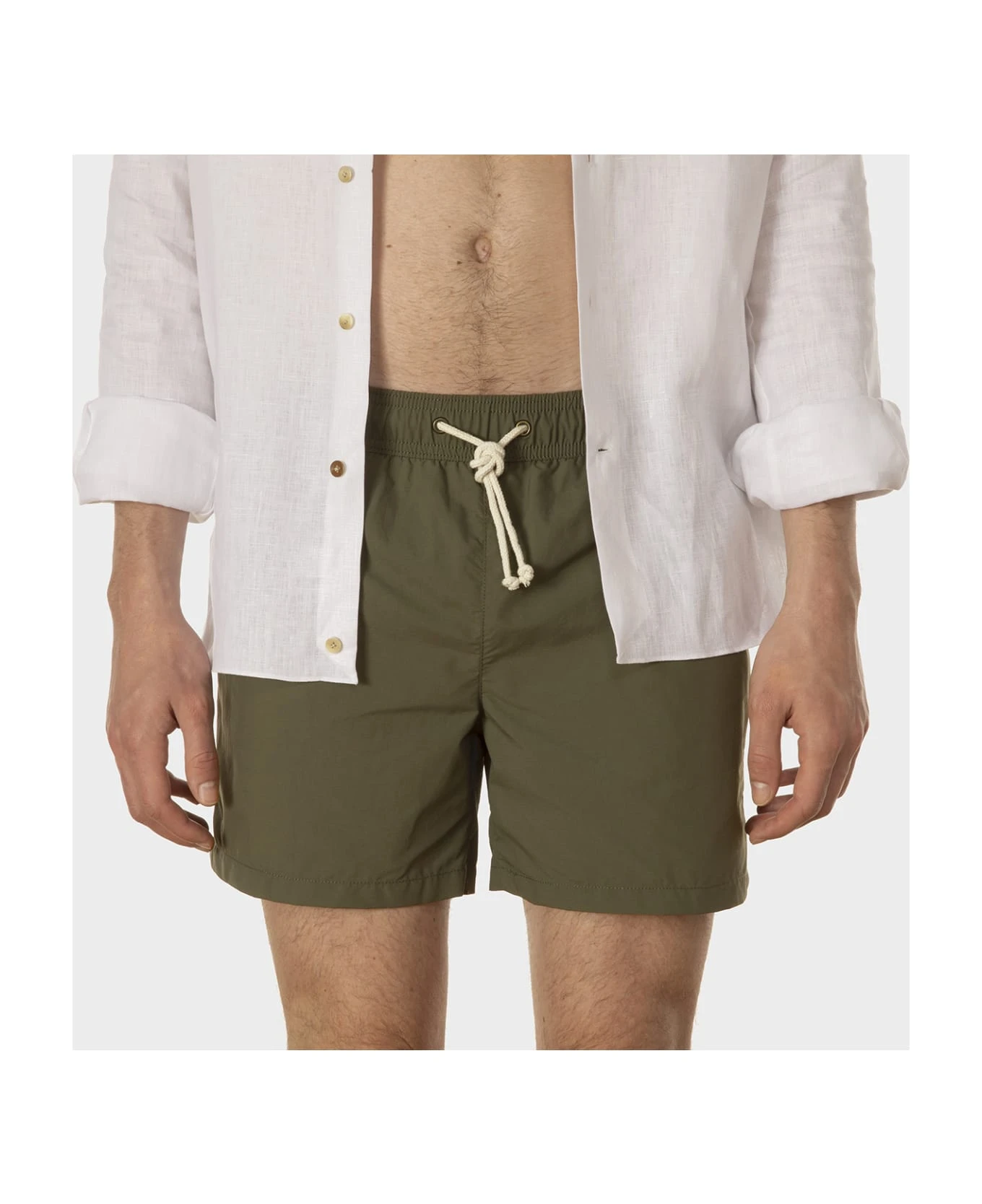 Verde Oliva Swim Shorts - Image 2