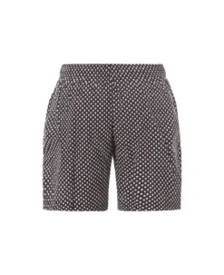 Alexander McQueen Spotted Skull Print Swim Shorts