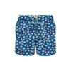 MC2 Saint Barth Man Light Fabric Swim Shorts With Oyster And Bollicine Print