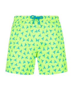 MC2 Saint Barth Man Light Fabric Comfort Swim Shorts With Lobster Print