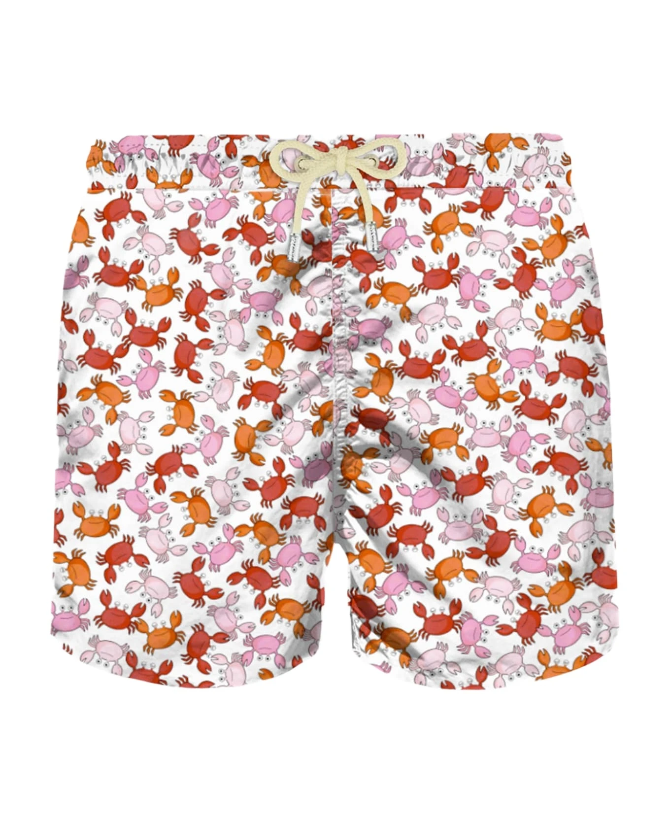 MC2 Saint Barth Man Swim Shorts With Crabs Print
