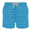 MC2 Saint Barth Man Light Fabric Swim Shorts With Rackets Print