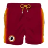 MC2 Saint Barth Man Classic Swim Shorts With As Roma Patch | As Roma Special Edition