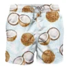 MC2 Saint Barth Man Classic Swim Shorts With Tropical Print