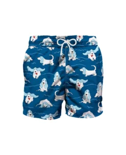 MC2 Saint Barth Basset Hound Man Swim Shorts