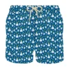 MC2 Saint Barth Man Light Fabric Swim Shorts With Tequila Print