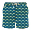 MC2 Saint Barth Man Light Fabric Swim Shorts With Ducky Print