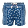MC2 Saint Barth Man Swim Shorts With Paisley Print