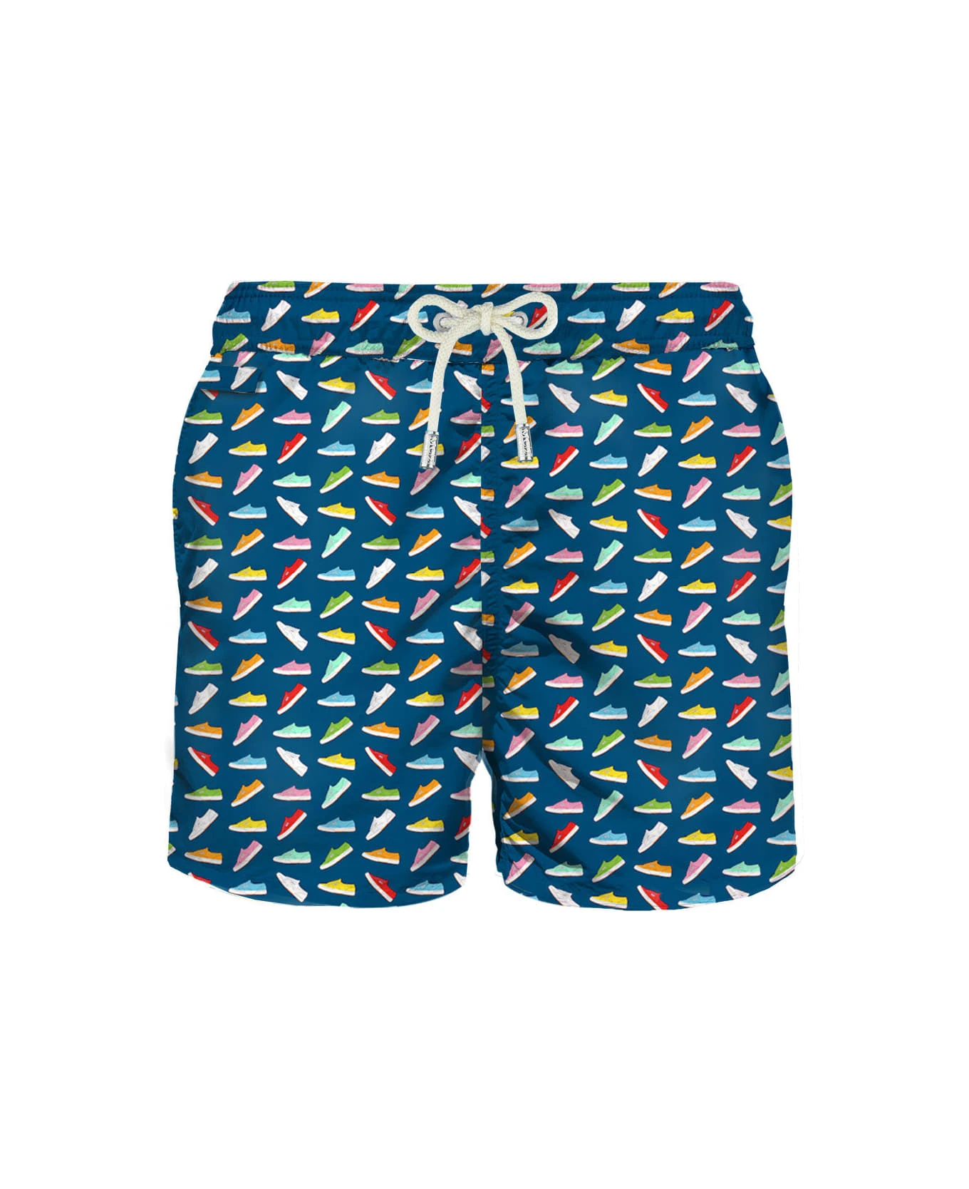 MC2 Saint Barth Light Fabric Man Swim Shorts Superga Print | Superga® Special Edition