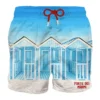 MC2 Saint Barth Man Swim Shorts With Forte Dei Marmi Embroidery