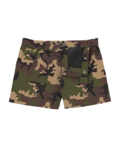 MC2 Saint Barth Man Swim Shorts With Camouflage Print