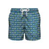 MC2 Saint Barth Light Fabric Man Swim Shorts Fast Food Print