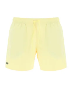 Lacoste Logo Patch Swim Shorts
