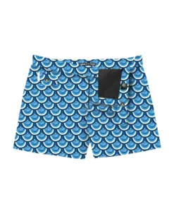 MC2 Saint Barth Shorter-lenght Swim Short Majolica Print