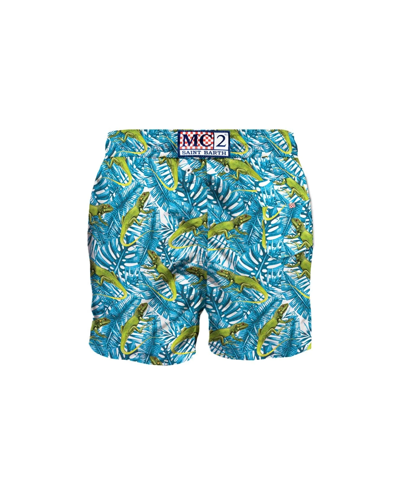 MC2 Saint Barth Geckos Mid-length Swim Shorts - Image 2