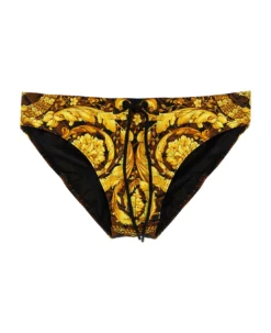 Versace 'baroccodile' Swim Briefs