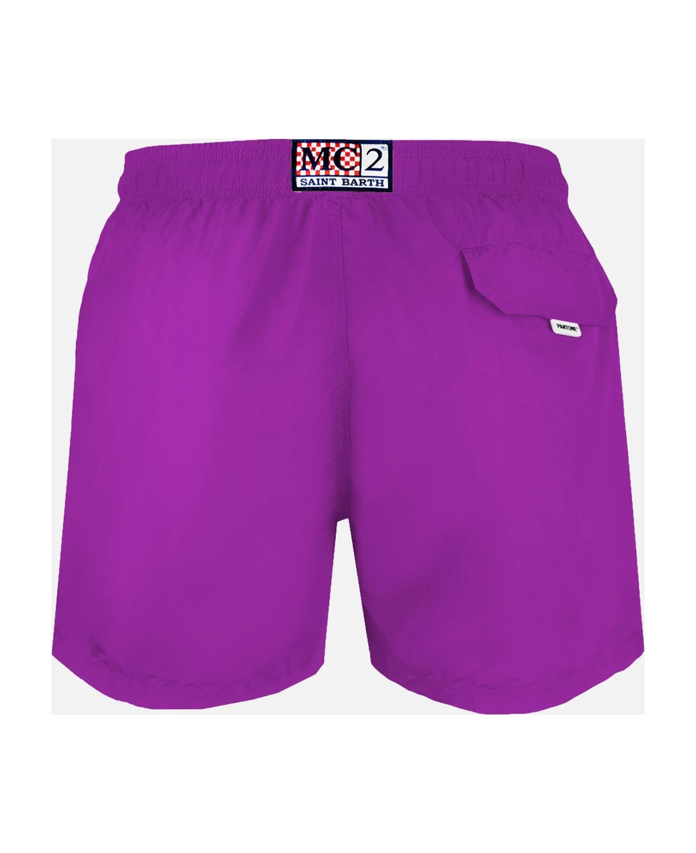 MC2 Saint Barth Man Purple Swim Shorts | Pantone Special Edition - Image 2