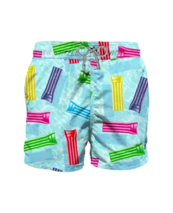 MC2 Saint Barth Man Classic Swim Shorts With Print