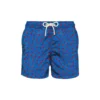 MC2 Saint Barth Light Fabric Man Swim Shorts Chili Peppers Print