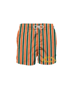 MC2 Saint Barth Man Classic Swim Shorts With Embroidery